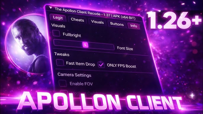 Apollon Client 1.26.13 For Minecraft PE