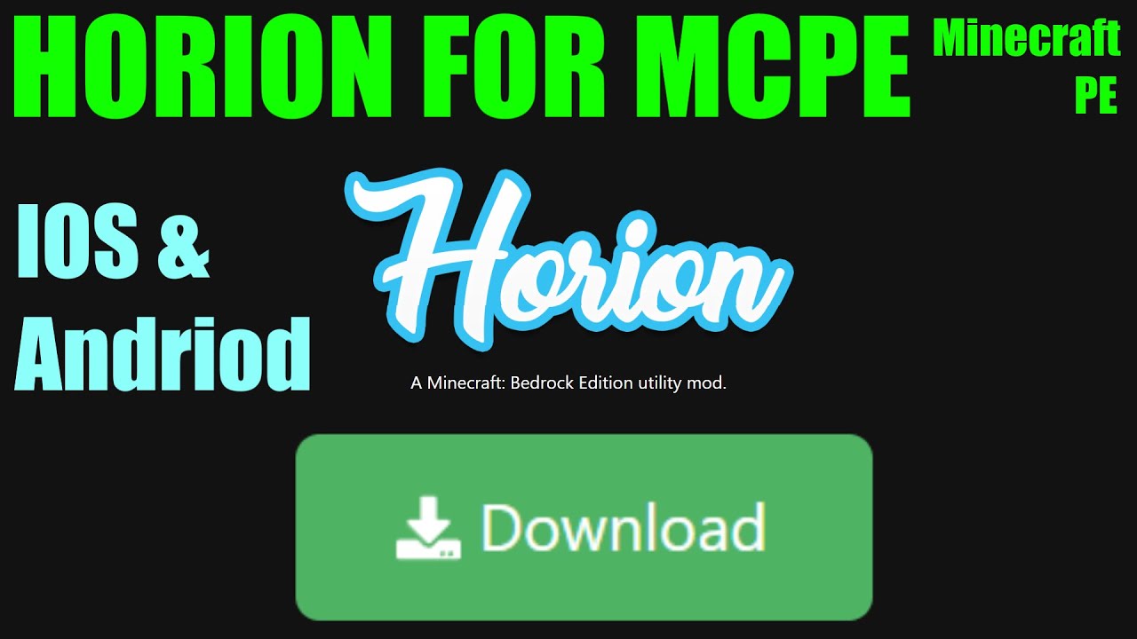 Horion Client MCPE 1.26.13.1